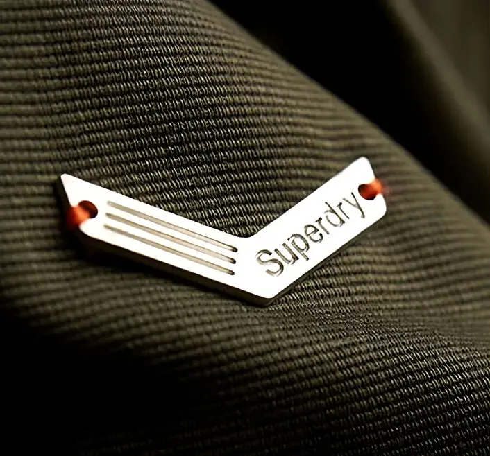Custom metal patch design
