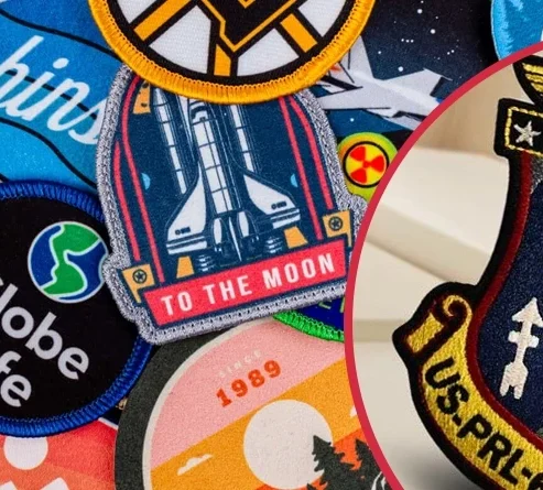 Patches Hunt custom denim patches