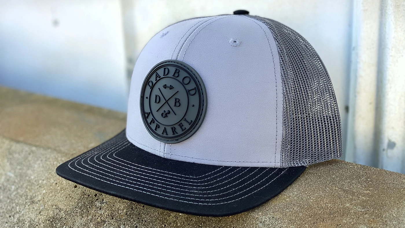 Embroidered patches for hats and caps